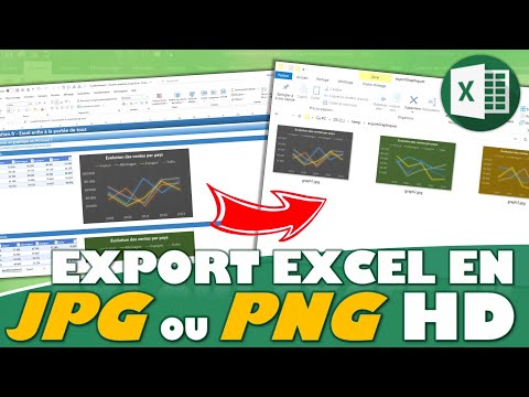Exporter les graphiques d’une feuille en image JPG ou PNG haute définition en 1 clic avec Excel ?