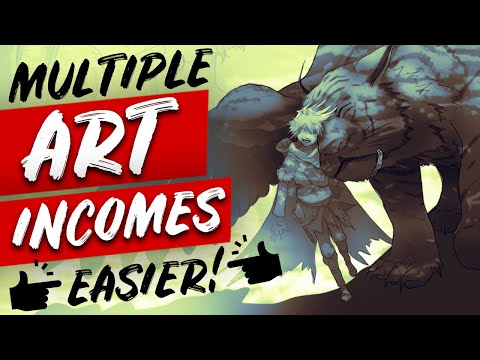 BETTER ways to build multiple art income streams + not fail!