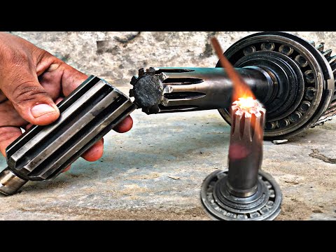 The Ingenious guy Connected Broken Input-shaft Very Nicely / Pk process