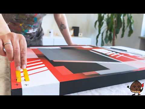 Transparent color surfaces & geometry - a work of art that catches everyone's eye