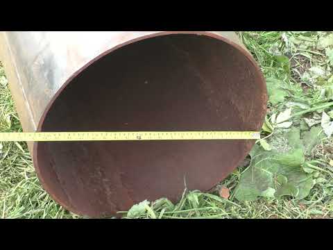 AN UNKILLABLE OVEN!!! From the 530th PIPE with a thickness of 8mm.With your own hands