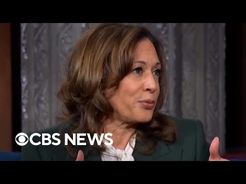 Kamala Harris says U.S. political system is "broken" in first interview since 2024 loss