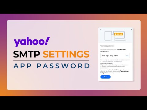 Yahoo Mail SMTP Settings, Generating App Passwords & WordPress Integration