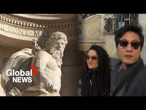 Watching Rome's Trevi Fountain might cost you $3 now