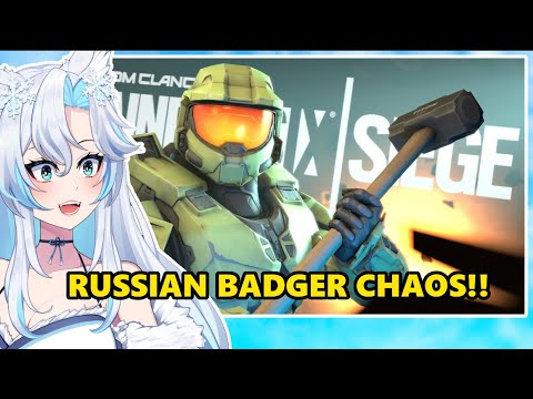 RUSSIAN BADGER RAINBOW SIX SIEGE MADNESS!! || The Russian Badger React