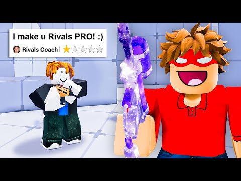 I TROLLED a $5 Roblox Rivals Coach!
