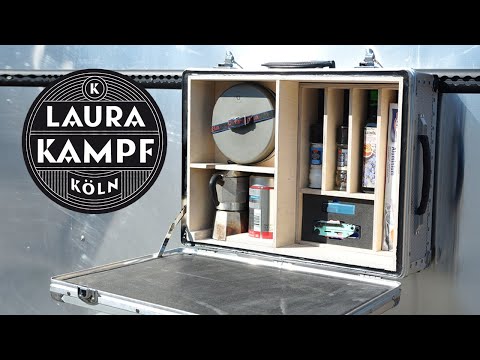Clever Camping Kitchen in a Suitcase