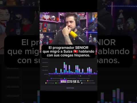 El programador SENIOR que migró a Suiza 🇨🇭 hablando con sus colegas hispanos.