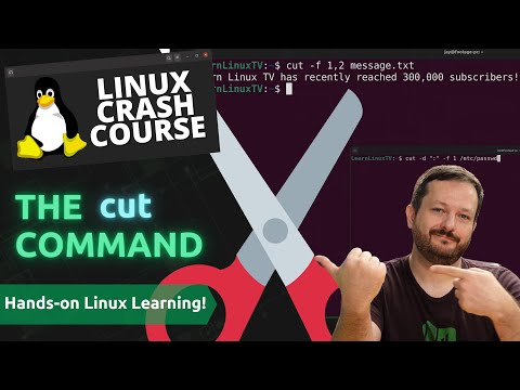 Linux Crash Course - The cut Command