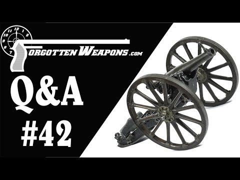 Q&A 42: Books, Machine Guns, Cannons, and Forgotten Weapons by Mail