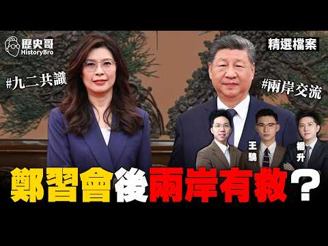 國共百年和鬥!鄭習會後「新兩岸」?#鄭麗文 #習近平 #國民黨 #中共【島島連線 番外篇|王驍、楊升、李易修】