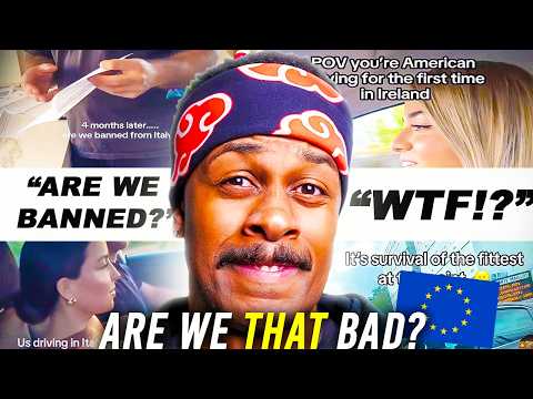 When CLUELESS Americans Drive in EUROPE...