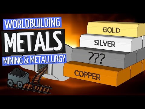 The 7 Metals Of Fantasy (Based on History) | Worldbuilding