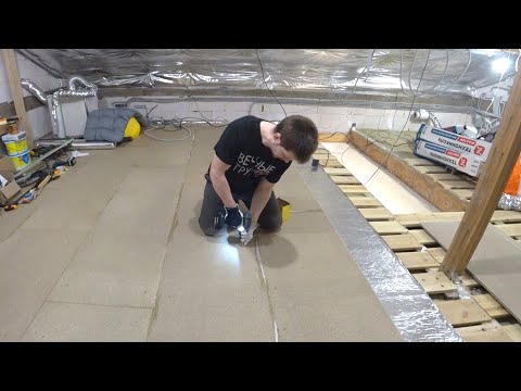 I did soundproofing of the floor and... I MADE A MISTAKE! This is how it should be done