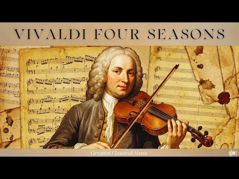 The Best of Vivaldi 🎻 The Four Seasons  (No Ads) - Baroque Masterpieces for Study, Work & Deep Focus