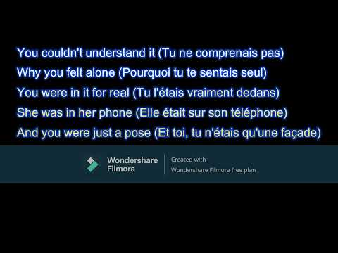 OPELITE. TAYLOR SWIFT. VIDEO LYRIC. WITH SUBTITLE IN FRENCH.