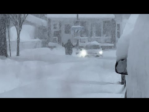 January 14/15 2024 Lake Effect Snow Blast Buffalo NY