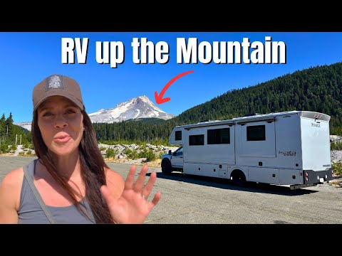 Unusual RV Destination in Oregon (RV Life at Mt Hood and Timberline Lodge!)