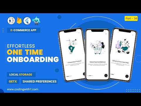 Flutter Onboarding Screen Only One Time | Flutter eCommerce App with Firebase