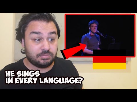 British Reaction To Bodo Wartke - The Multilingual Lovesong (German Comedy Song)