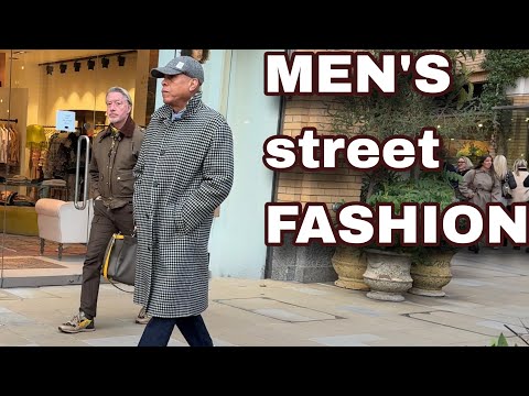 Men’s Winter Street Fashion in London : Timeless & Elegant Looks