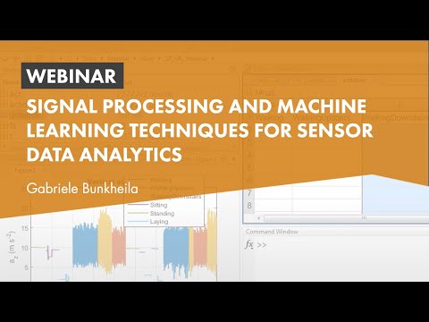 Signal Processing and Machine Learning Techniques for Sensor Data Analytics