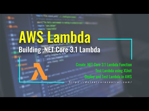 Introduction to building AWS Lambda using .NET Core 3.1 (Introduction for .NET developers)