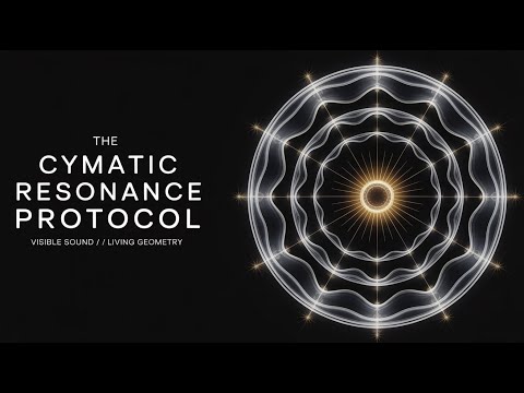 The Cymatic Resonance Protocol | Visible Sound / Living Geometry | NO WIND