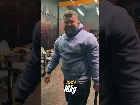 4kg vs 20kg Baseball! The Real Strength Difference #strongman #gym #comparison