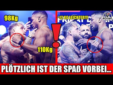 SHORT-TERM RULE CHANGE in Jake Paul vs. AJ + HOT FINAL FACE-OFF AFTER THE WEIGH-IN! 247 Boxing