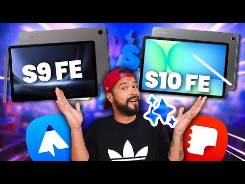 GALAXY TAB S10 FE vs GALAXY TAB S9 FE qual COMPRAR?! 🤔