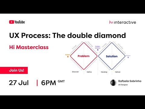 UX Process: The Double Diamond - Hi Masterclass #25