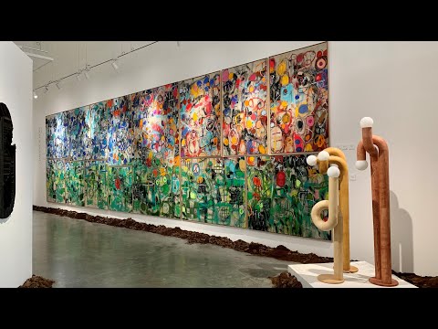 DUBAI Art Galleries at Art Dubai week - Green Art Gallery, Firetti Contemporary, Elmarsa, Grey Noise