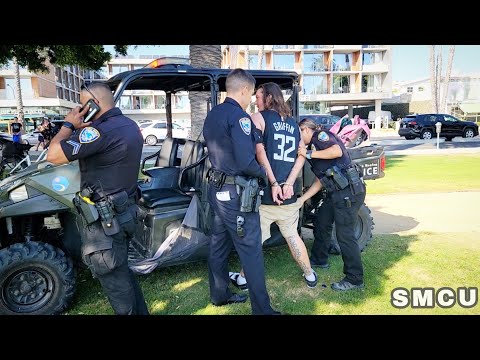 Police Arrest Two Individuals Amidst Homeless Camping at Palisades Park