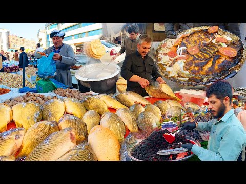 We Went to Slemani's Oldest And Busiest Market in Kurdistan
