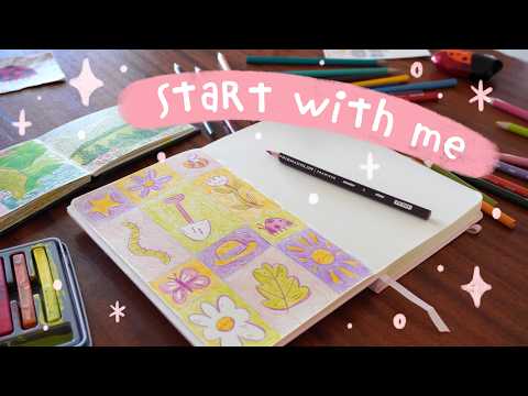 Let's start an art habit that we'll actually stick to