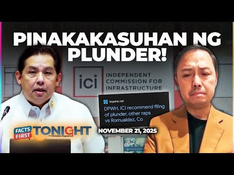 Romualdez at Zaldy, pinakakasuhan ng plunder