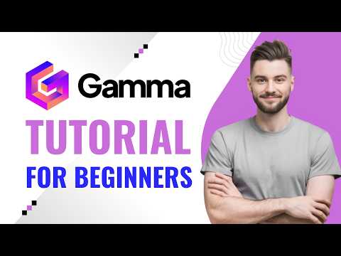 Gamma App Tutorial for Beginners 2025 (Step by step)