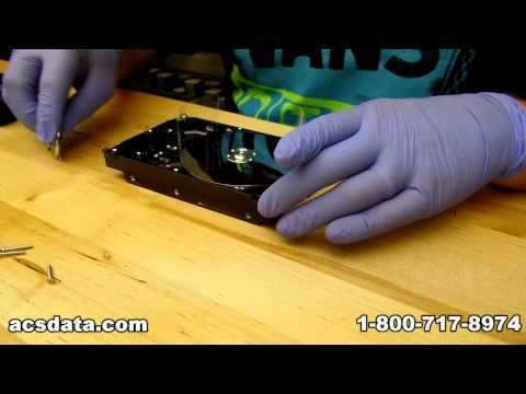 DIY Hard Drive Repair - Seagate Platter Swap - Data Recovery Video Project 3
