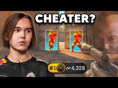 Is The #1 FACEIT PLAYER CHEATING? (Donk Smurf?)