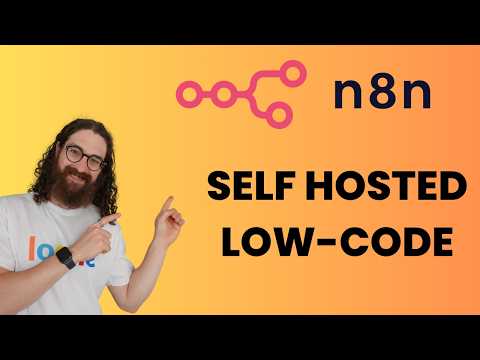 Self Hosted Low-Code - N8N with Postgres & Docker!
