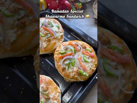 Shawarma Sandwich 🥪 #food #yescanicook #recipe #ramadanrecipes #cooking #ramadanspecial #shawarma