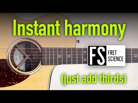 Easy Double-Stop Harmonies: From The Beatles to Nuno Bettencourt