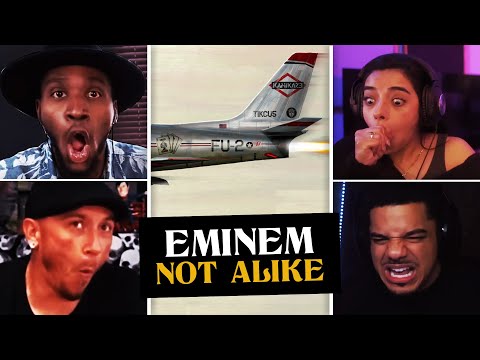 Unreal! FIRST TIME HEARING Eminem x Royce Da 5' 9'' - NOT ALIKE | REACTION MASHUP