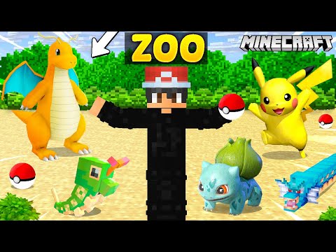 I Opened a Zoo With POKEMON in Minecraft @ProBoiz95