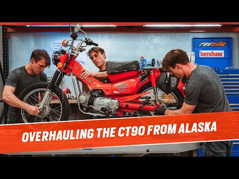 1975 Honda CT90 Rebuild, ASMR Special | The Shop Manual