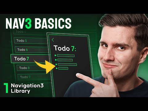 Navigation3 Basics (NavDisplay, Arguments, ViewModels)