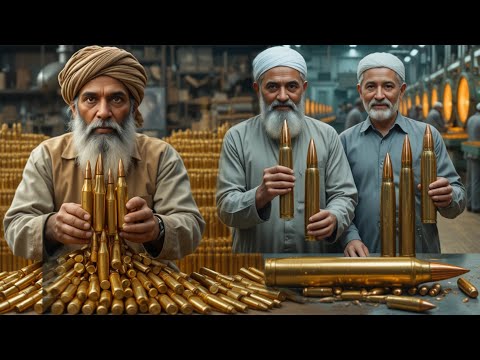 This is How Ammo Bullets Are Made in Factory