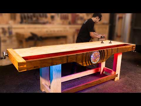 I Build the First Smart Hand Tool Woodworking Workbench
