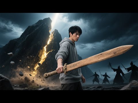They Mocked His Wooden Sword—It Cracked the Mountain Clean in Two!#minidrama #chinesedrama